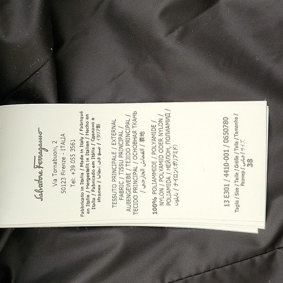 Ferragamo down jacket - Picture 6 of 9